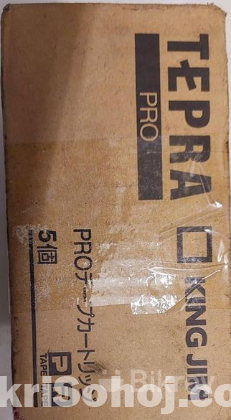 KING JIM Tepra PRO Tape Cartridge 12mm (SC12B) – Black Ink!